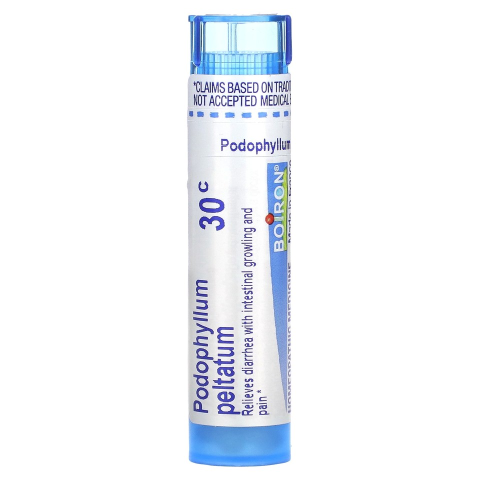 Podophyllum Peltatum, 30C, Diarrhea Relief, Approx. 80 Pellets