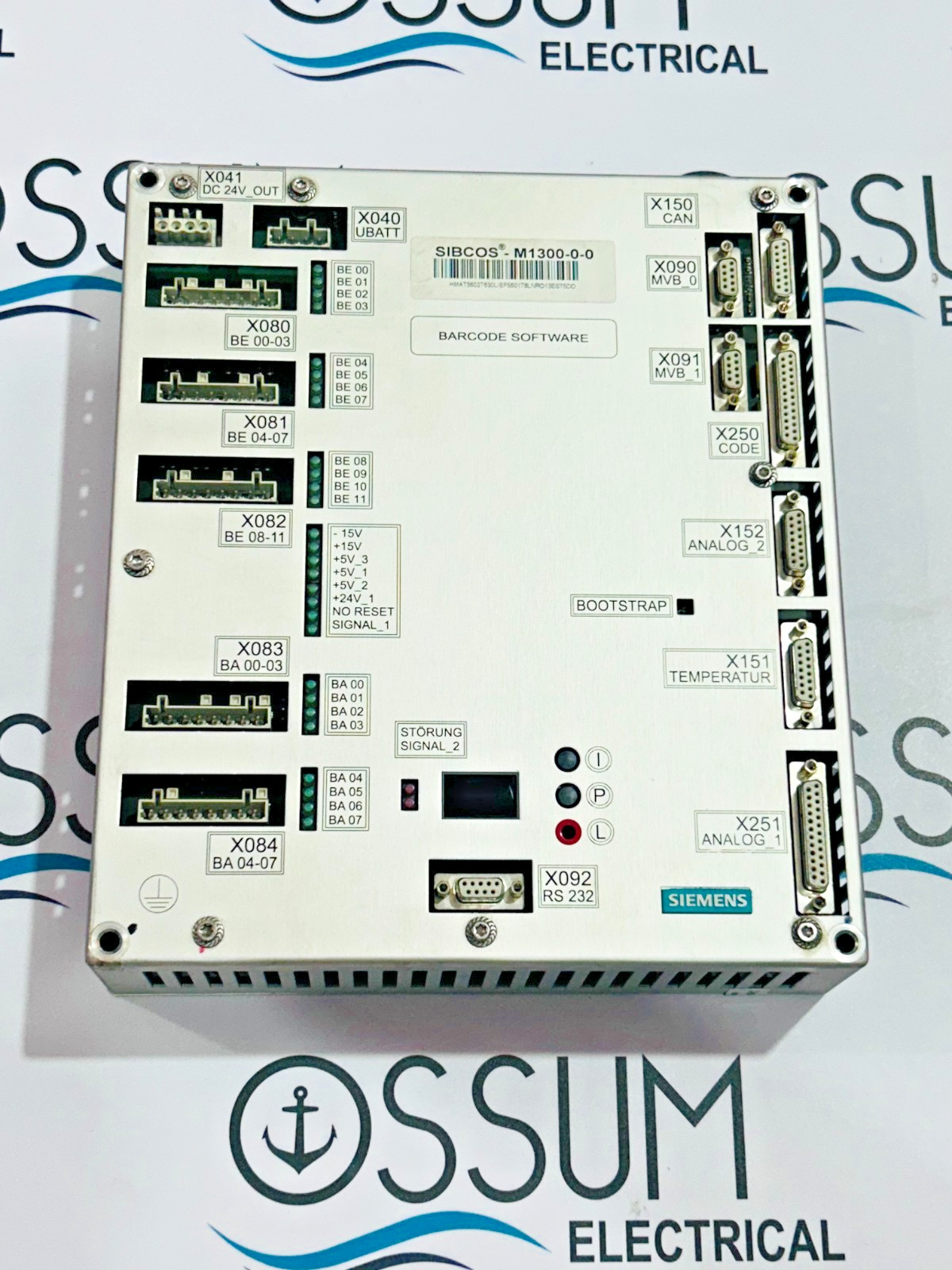 SIEMENS SIBCOS M1300-0-0 BARCODE SOFTWARE 24VDC FREE SHIPPING