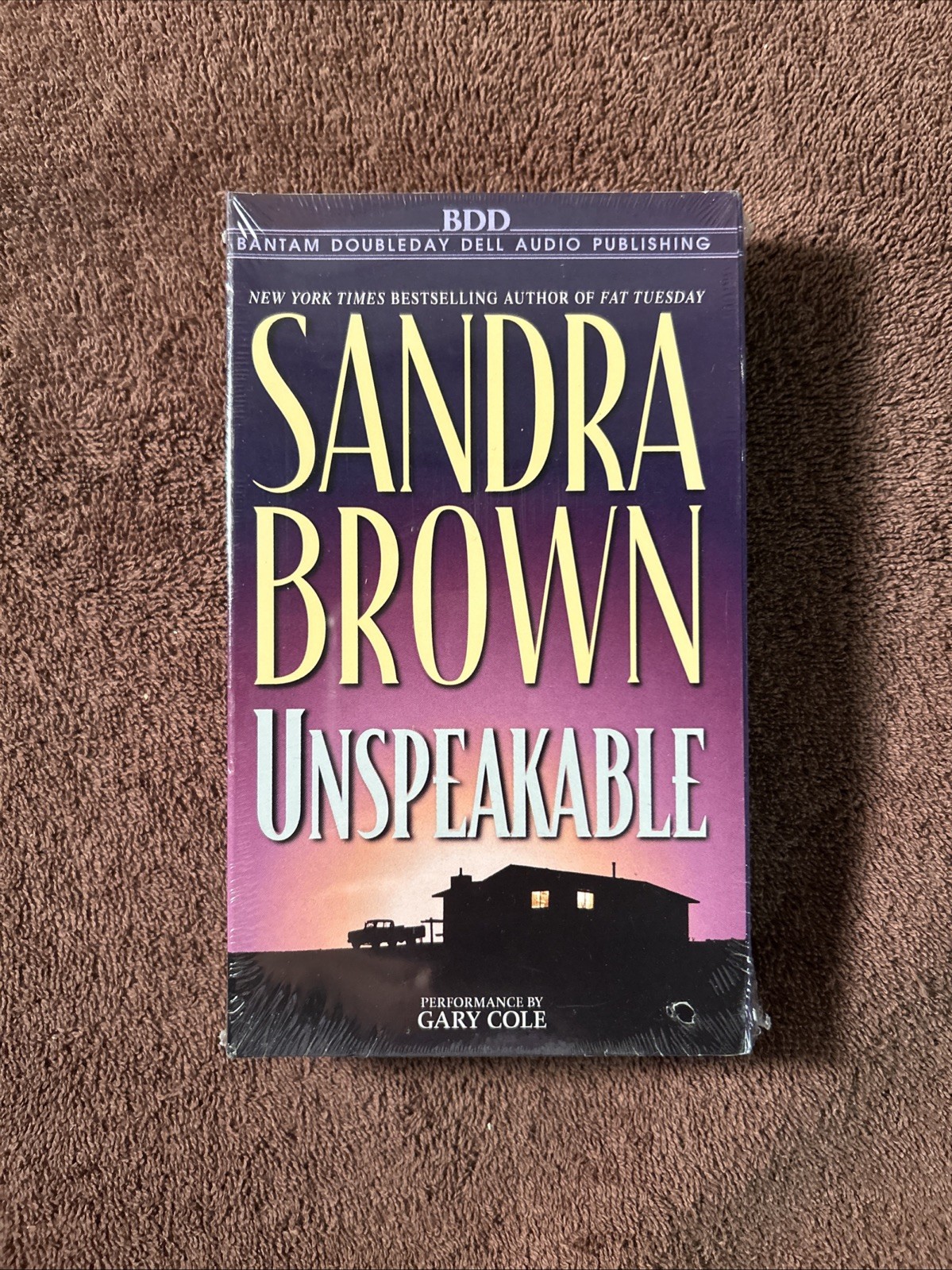 Unspeakable By Sandra Brown Abridged Audio Cassettes New