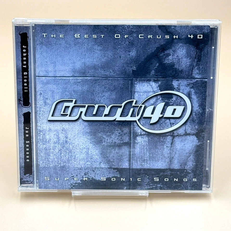 The Best of Crush 40 Super Sonic Songs CD Japan Sega Sonic Band With Obi Rare - Image 2 of 4