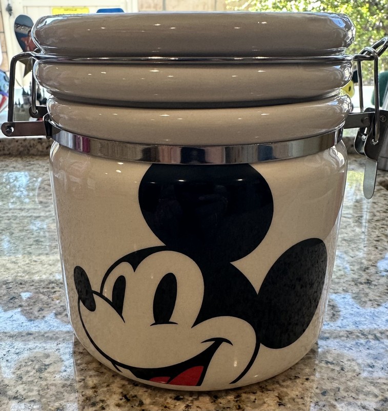 Mickey Mouse Cookie/Candy Jar
