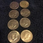 Kennedy Half Dollar 50C Lot - 1964, 1971, 1972, 1974, 1976 Coins