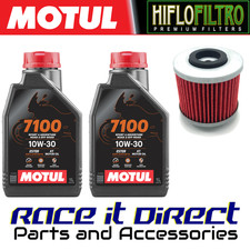Oil and Filter for Yamaha SR250 1985-1996 MOTUL 7100 & Hiflo