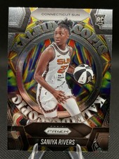 2025 Panini WNBA Prizm Kaleidoscopic Saniya Rivers #8 (RC) - Connecticut Sun