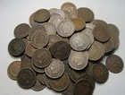 100 INDIAN HEAD CENT 40% PRE-1900'S 60% 1900'S,ALL GOOD+ TO FINE!!!!(A)