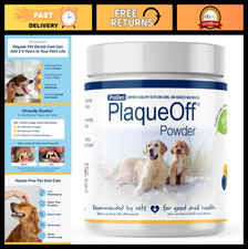 Dental Care Powder for Dogs Cats - Proden PlaqueOff 420g, Oral Hygiene Solutio