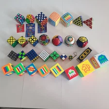 Vintage RUBIK'S Cubes & Puzzle 6x6 7x7 8x8 9x9 11x11 Mefferts Dayan V-Cube MoYu