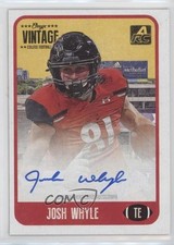 2021 Onyx Vintage College Auto Blue Ink /400 Josh Whyle #CAJW Auto 0w8