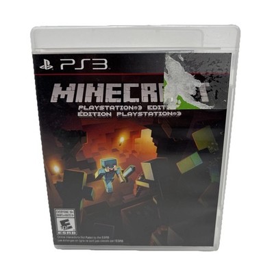 Minecraft PlayStation 3 Edition PS3 No Manual Tested