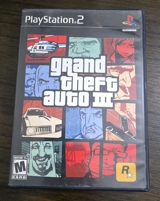 GTA PS2 GAME LOT Grand Theft Auto 3/III, San Andreas And Trilogy And Vice City