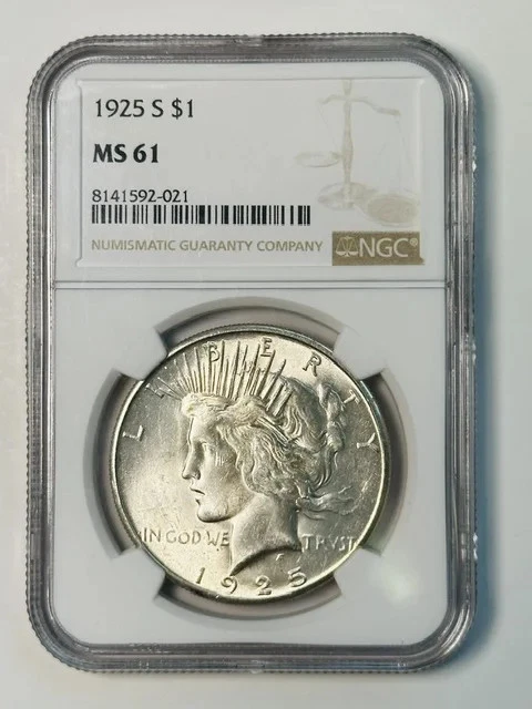 San Francisco 1925 Year Peace Dollars (1921-1935) for sale | eBay