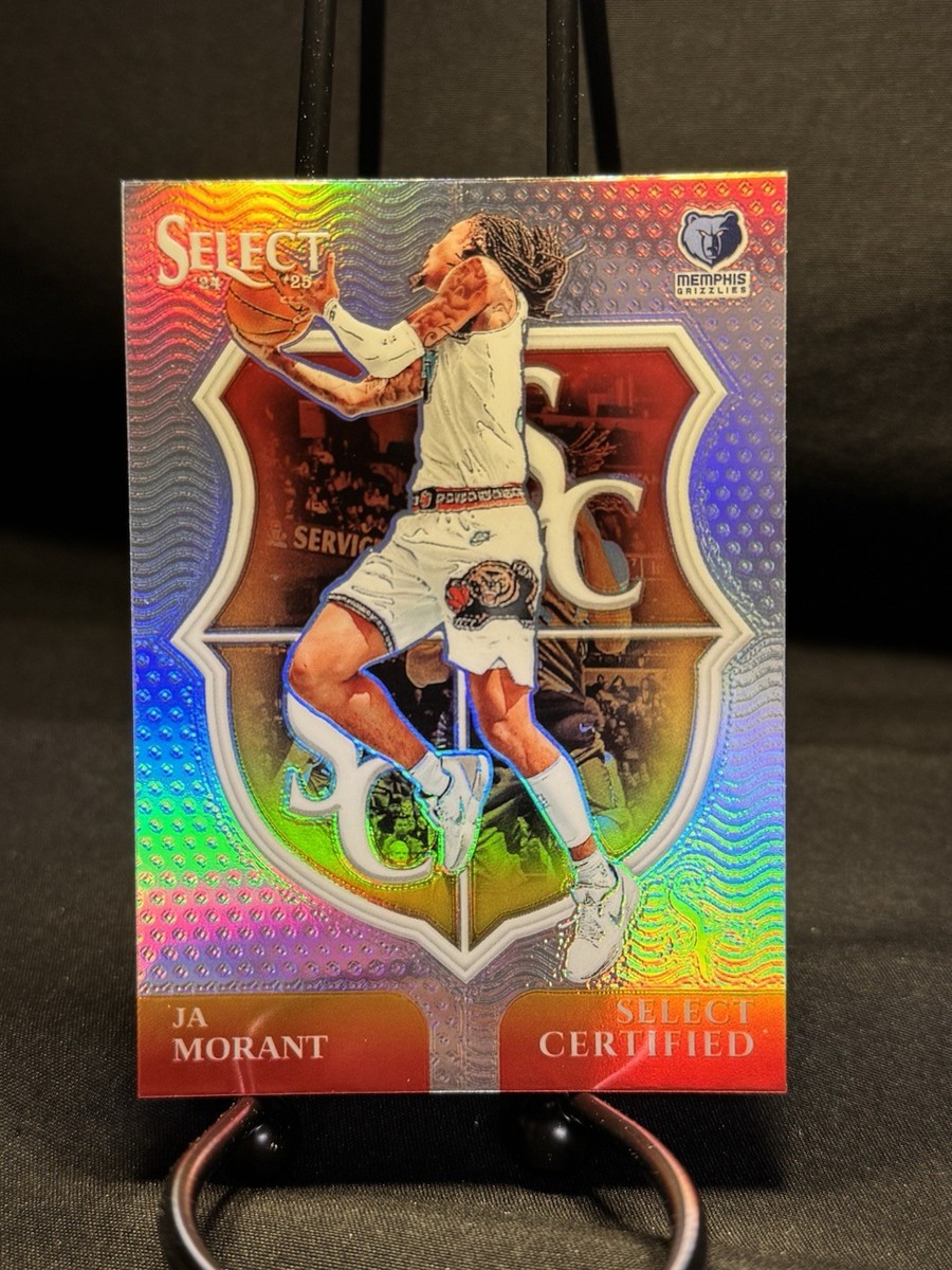 その他 PSA 10 PANINI SELECT SILVER RC JA MORANT PSA 10 2019 Panini Select Ja Morant Silver Prizm Courtside
