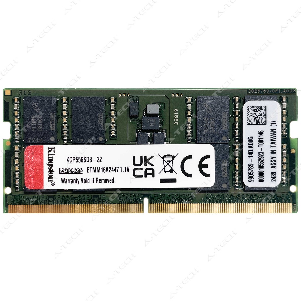 Kingston DDR5 32GB (16GB ×2) SODIMM メモリー Kingston 32GB DDR5 5600 MHz PC5-44800 2Rx8 SODIMM Laptop Memory
