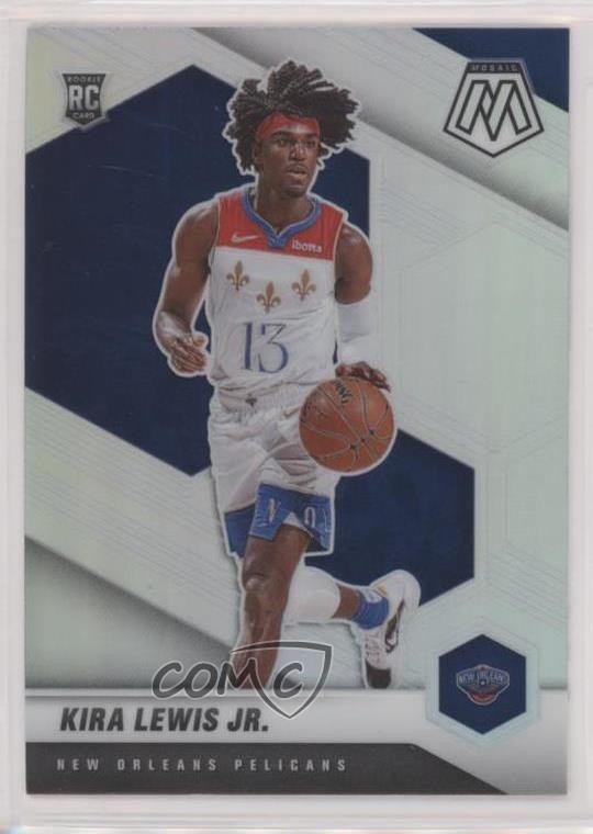 2020-21 Panini Mosaic Rookie Silver Prizm Kira Lewis Jr #224 Rookie RC 00jz
