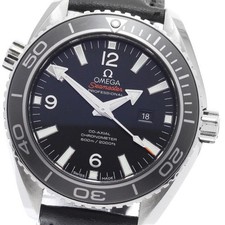 OMEGA SEAMASTER PLANET OCEAN 232.33.38.20.01.001 38mm SS Black Dial Date #C1086 6