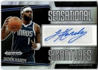 2024-25 Panini Prizm Black #SS-HRY Jaden Hardy Sensational Signatures Silver