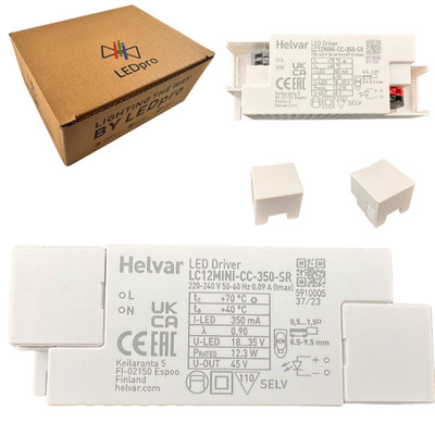 HELVAR LC12MINI-CC-350 LED-Konstantstromnetzteil 12W 350mA 230V Finnland