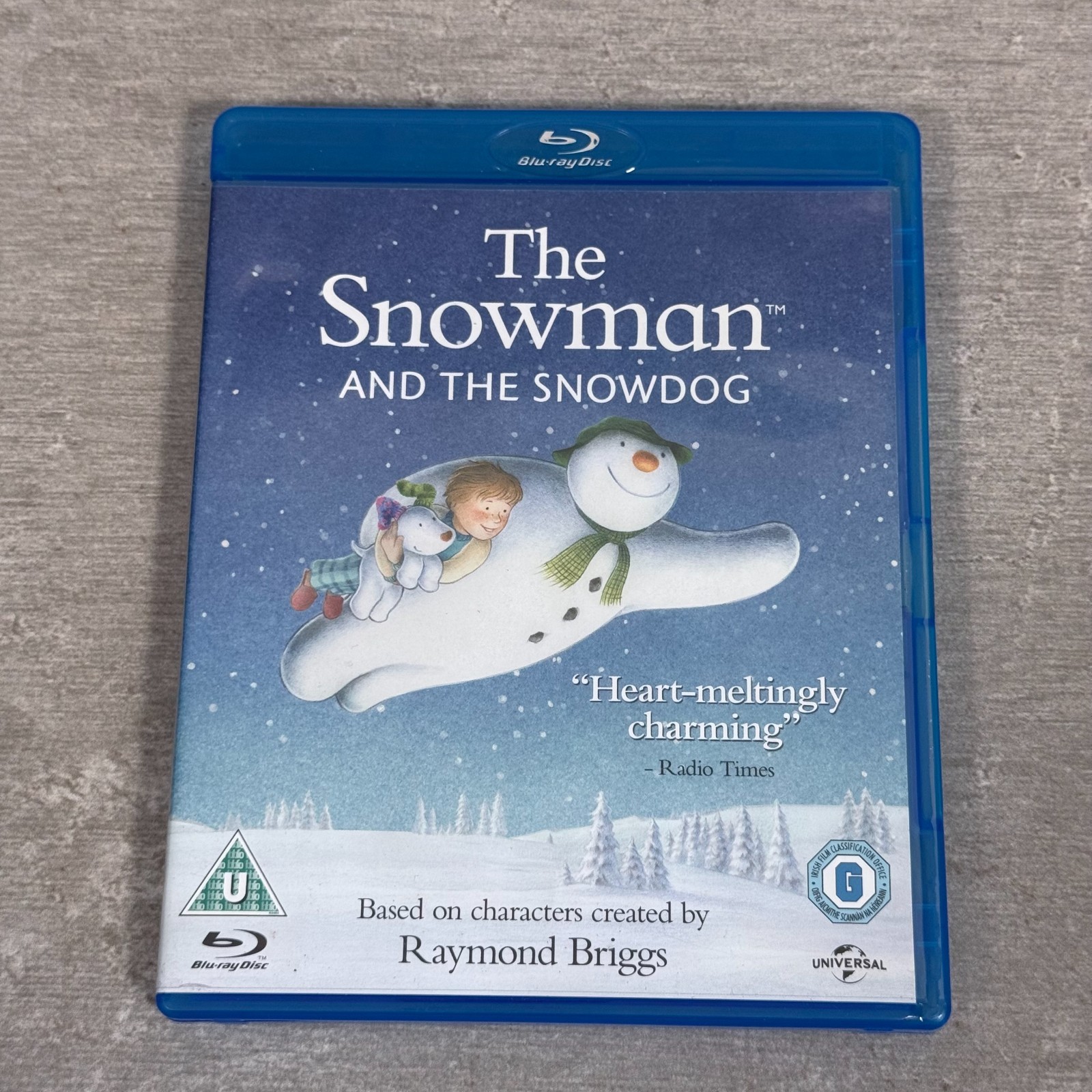 The Snowman and the Snowdog Blu-ray - 2012 Kids Christmas Classic Short Film