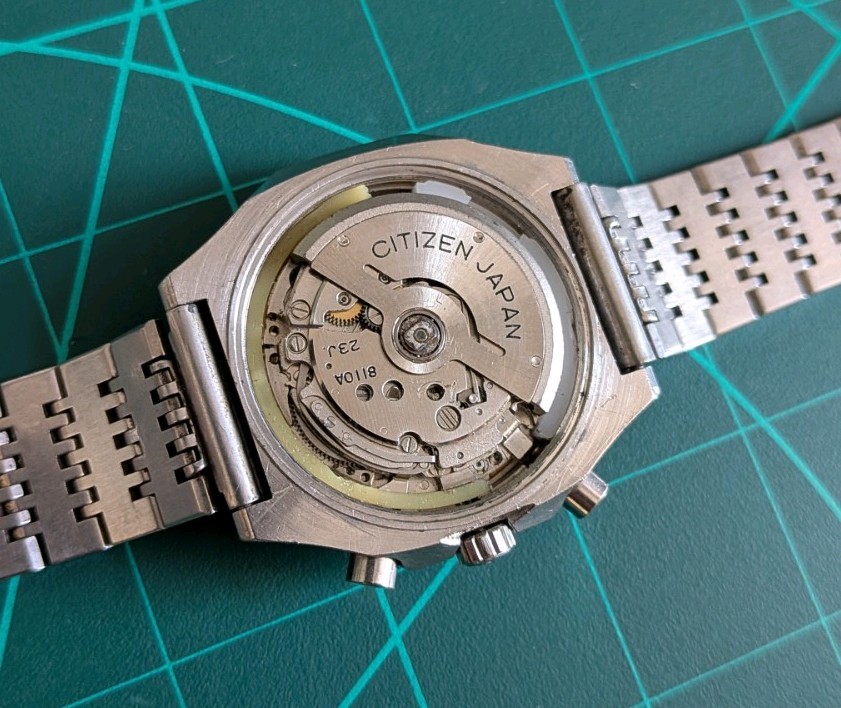 Vintage Citizen 8110A 67-9151 23 Jewels Chronograph Watch | eBay