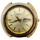 Vintage Seiko 7006-7169 Jumbo Day Date Men's Automatic Wristwatch 7009 Japan
