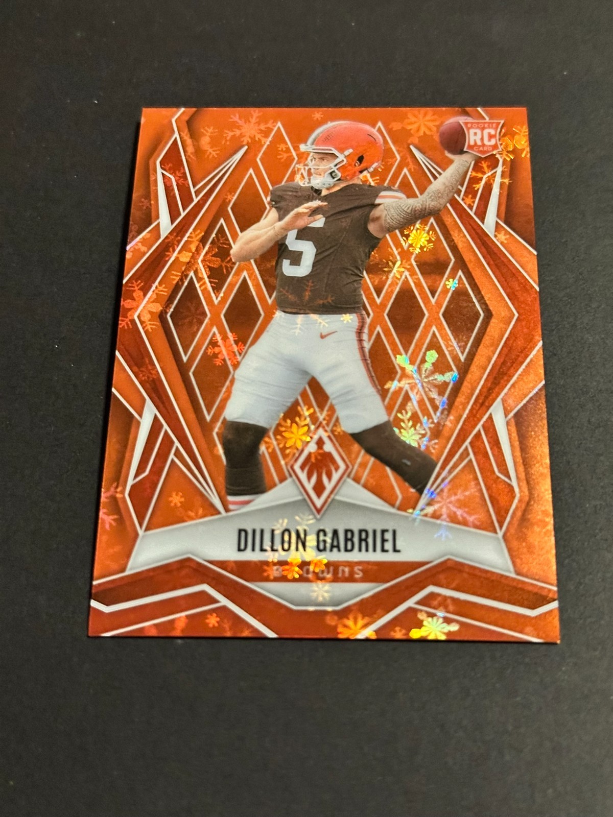 2025 Panini Phoenix - Rookies Dillon Gabriel #175 Winter Orange /99 (RC)