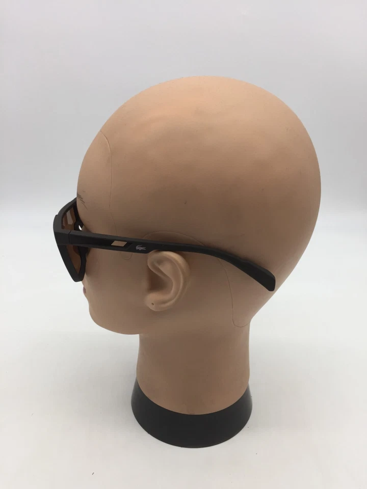 Gafas de sol Lacoste marrón mate escudo moda 60-15-136 lentes marrones Foto 4 de 4