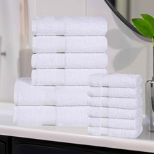 Extra Large Bath Towels Pack of 4 100 Cotton 26"x52" Highly Absorbent Soft