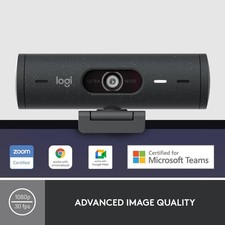 Logitech Brio 500 Full HD Webcam - Graphite