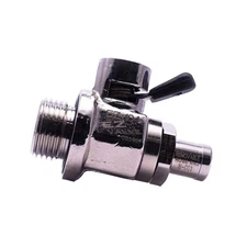 EZ-104(18mm-1.5) EZ Oil Drain Valve with removable Straight Hose End(H-001) C...