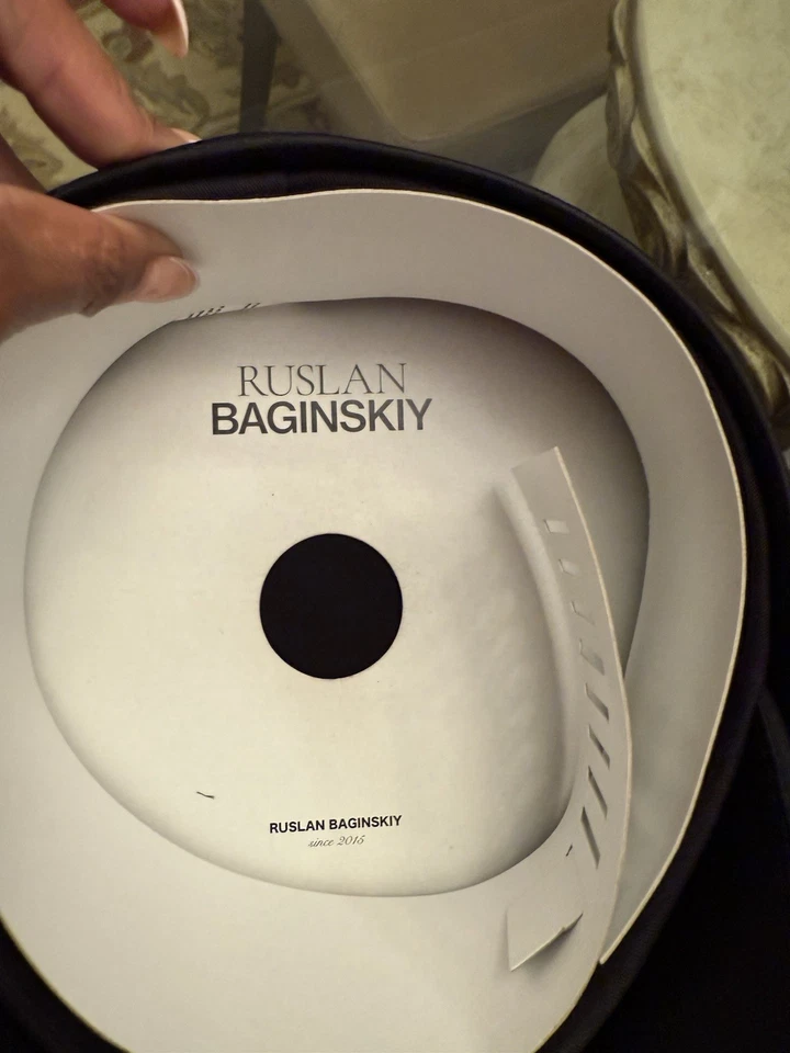 Black Rhinestone Embellished Military Style Cap Hat  BRAND NEW WITH TAGS - Image 4 of 4