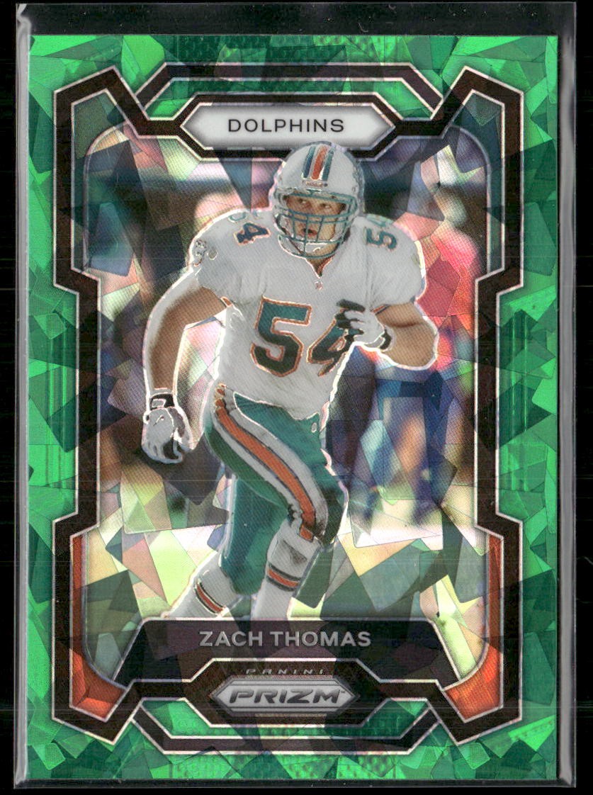 2023 Panini Prizm #181 Zach Thomas Green Ice
