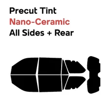 Precut Window Film Automotive Nano Ceramic DIY Tint for Toyota Sequoia 2023-2026