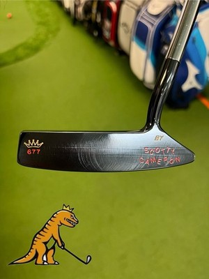 Fry s Pity Putter Scotty Cameron #677 Black Oxide Blade Putter