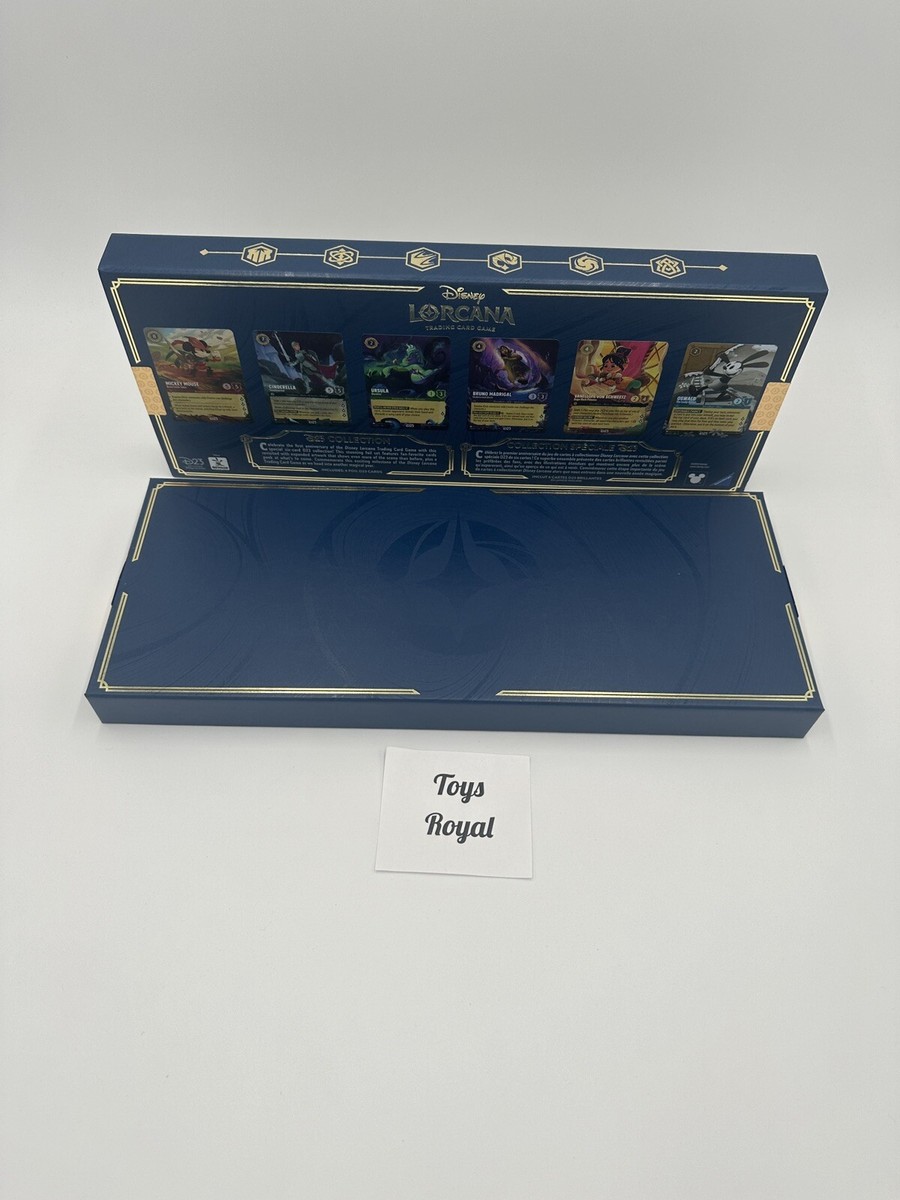 超希少 ロルカナ D23 expo2024限定 コレクションボックス 新品未開封 D23 Expo 2024 Lorcana Card Box Set of 6 Cards Exclusive