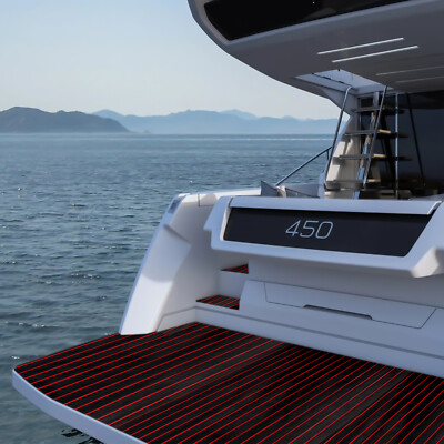 EVA Boat Decking Sheet - Camouflage Non-Slip Marine Flooring Mat 240x65cm Self-Adhesive