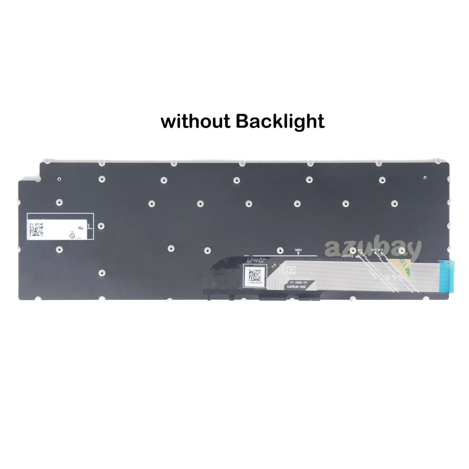 Laptop Keyboard For Dell Vostro 3500 3501 5501 5502 5590 7500 7590 Backlit Black - Image 2 of 4