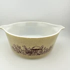 Vintage Pyrex 472 B Forest Fancies 1.5 Qt Cinderella Mixing Bowl Mushroom USA
