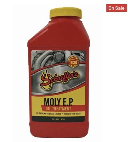Schaeffer 132 Moly EP Engine Oil Treatment - 1 Pint Additive For Gas Or Diesel Engines 3 thumbnail image