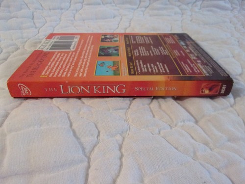 THE LION KING PLATINUM EDITION 2-DISC SPECIAL DVD NEW WS DISNEY ELTON JOHN ANIME - Picture 6 of 18
