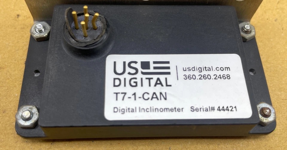 Inclinómetro digital eje absoluto T7-1-Can serie 44421 360.260.2468 EE. UU. Digital Foto 4 de 4