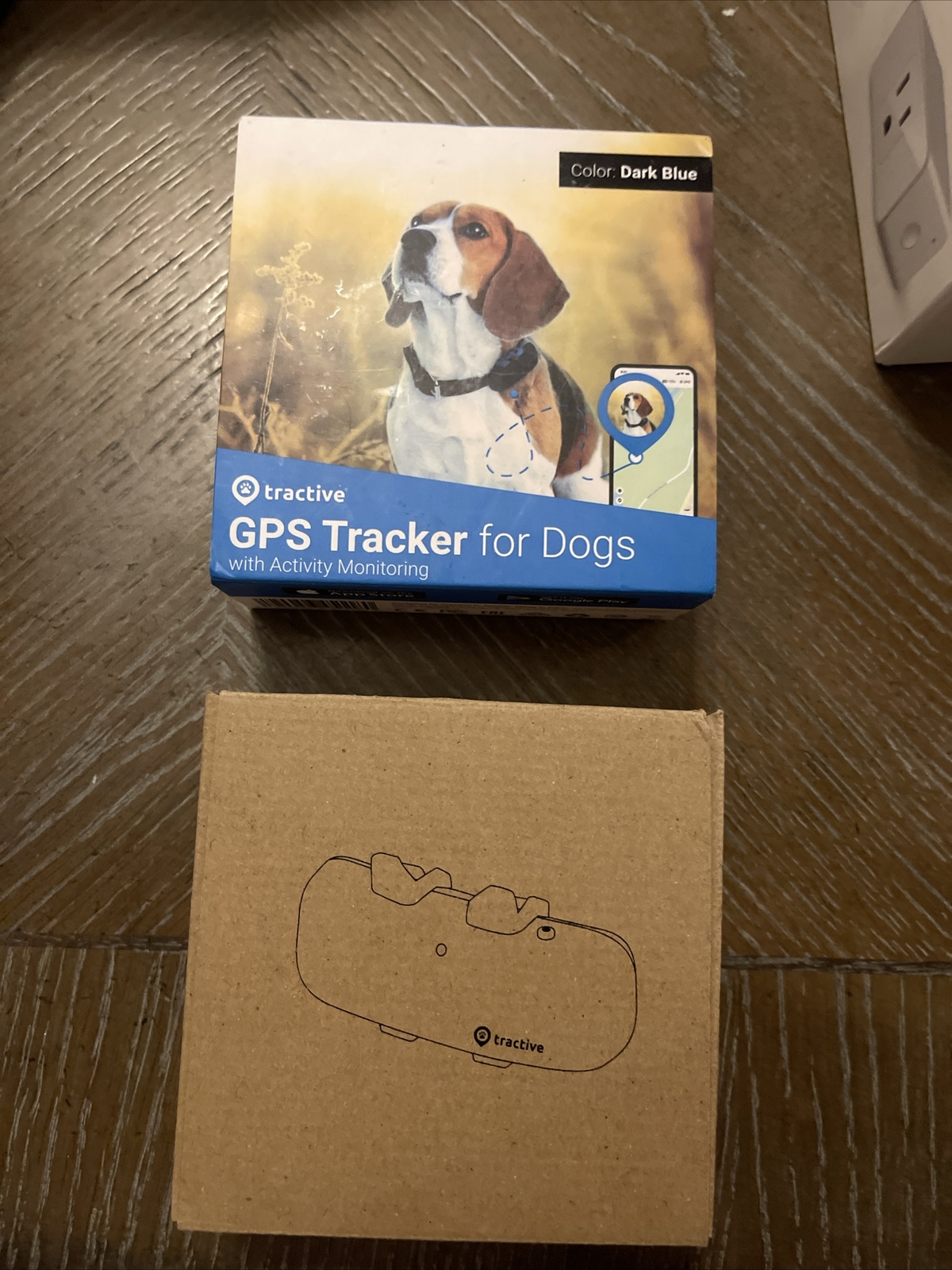 Tractive Waterproof GPS Dog Tracker Location & Activity Dark Blue eBay