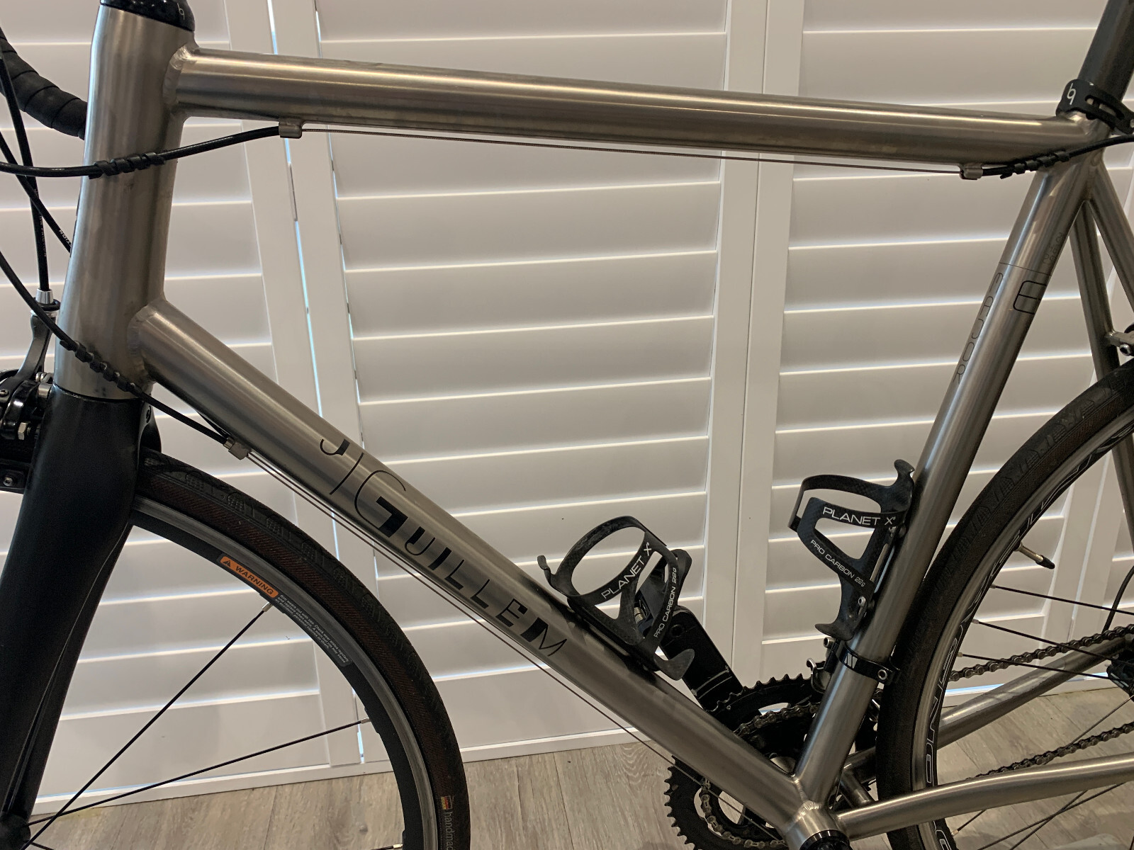 J Guillem Major titanium road bike eBay