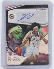 2022-23 Panini Recon #TPS-KBR Kendall Brown True Potential Signatures #/149