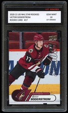 VICTOR SODERSTORM 2020-21 UPPER DECK UD STAR HOCKEY 1ST GRADED 10 ROOKIE CARD RC