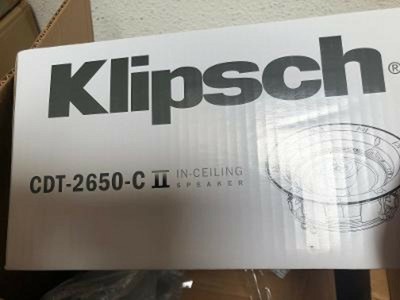 klipsch cdt 2650