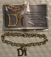 Diamonds International - DI - DI Logo - Charm Bracelet NEW