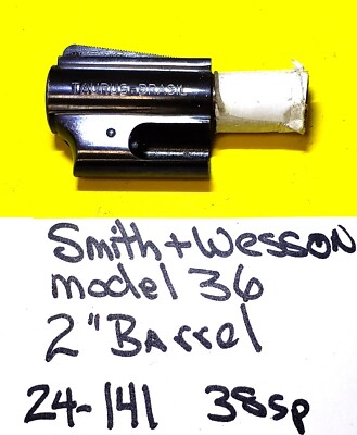 Smith & Wesson J Frame Model 36 & 37  1  7/8 '' NOT PINNED BARREL  .38 Sp 24-141