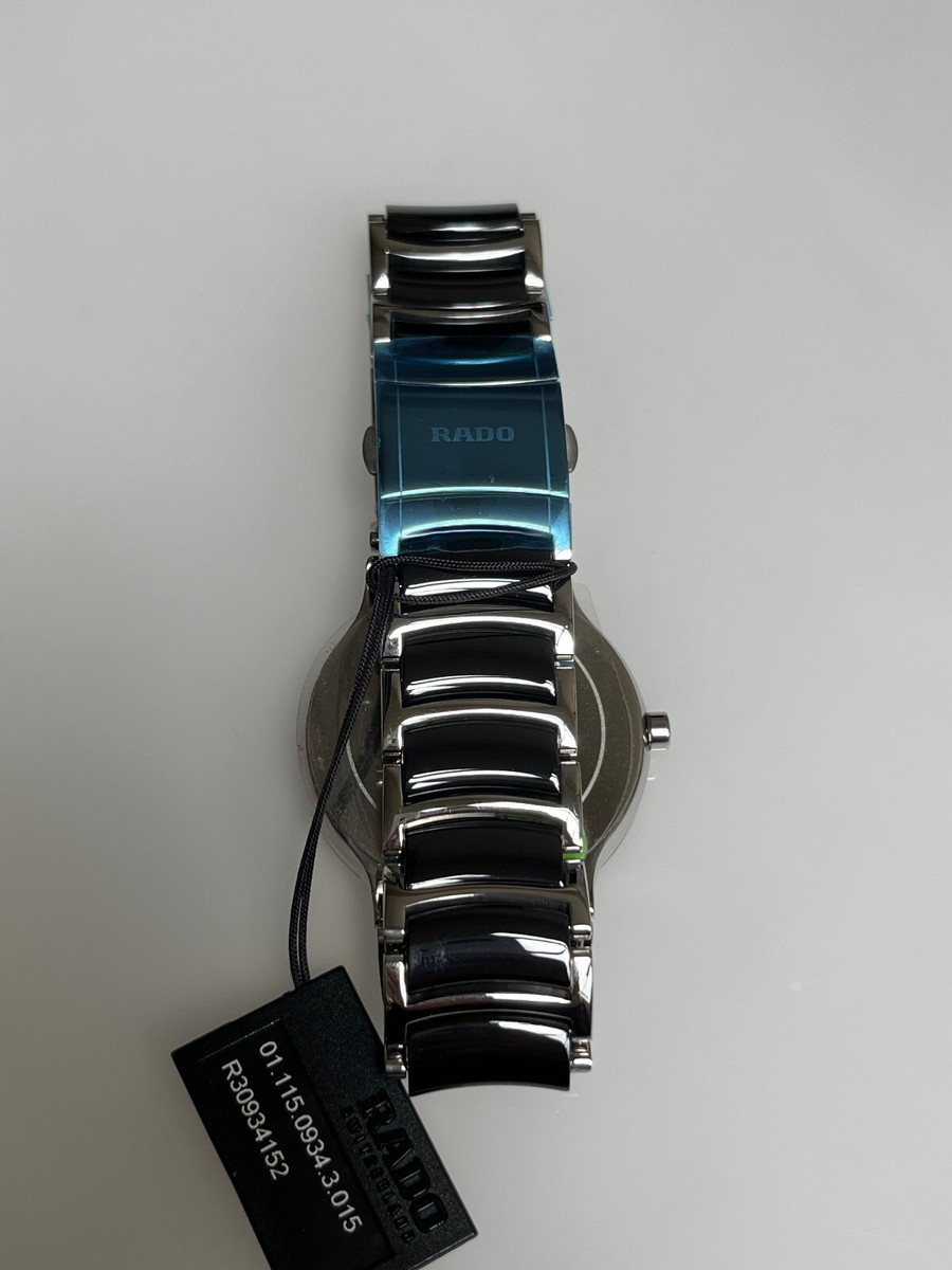 Rado Centrix Quartz R30934152 Men's Watch Black Dial Stainless Rado Centrix Quartz R30934152 Men's Watch Black Dial Stainless