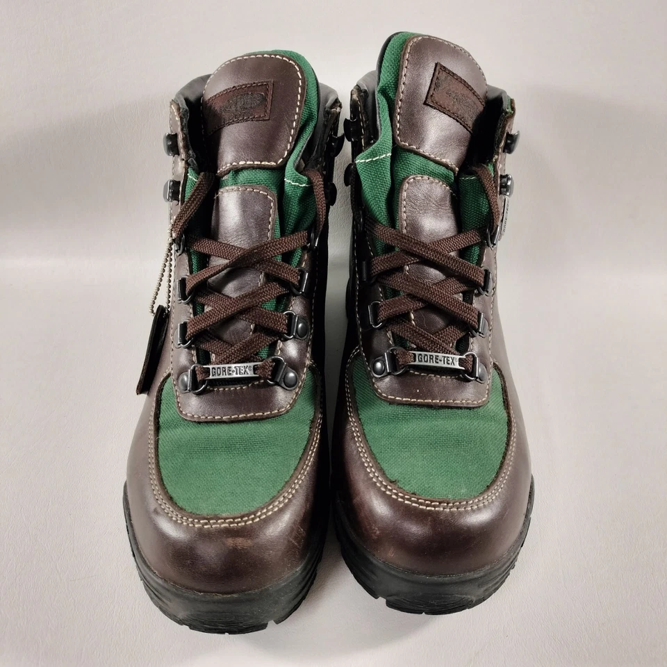 Botas de Senderismo VASQUE 8099 Skywalk Cuero Marrón Verde Niños Talla 6 con Caja Foto 4 de 4