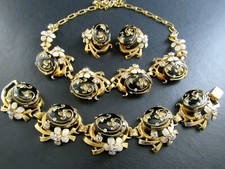 Vintage GORGEOUS Necklace Bracelet Earrings Set